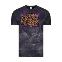 Cloud Black mardi gras leopard background Vintage Tee - RanaPortraitStore
