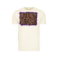 Vintage Arctic mardi gras leopard background Vintage Tee - RanaPortraitStore