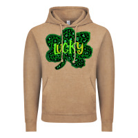 Vintage Coffee Lucky Shamrock St Patricks Day Vintage Hoodie - Bettercallsaul