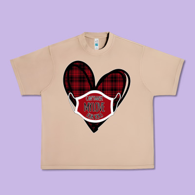 Can't Mask My Love For You Urban Heavy Tee Designed By Bettercallsaul