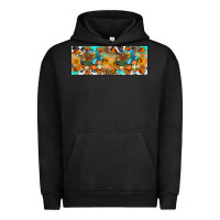 Pigment Black Thanksgiving Turkey Truck Urban Hoodie - Artiststas