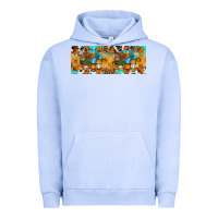 Pigment Grape Ice Thanksgiving Turkey Truck Urban Hoodie - Artiststas