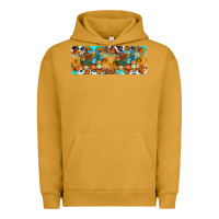 Pigment Peanut Butter Thanksgiving Turkey Truck Urban Hoodie - Artiststas