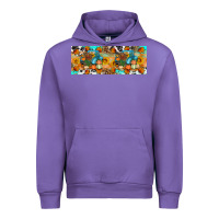 Tulip Thanksgiving Turkey Truck Urban Hoodie - Artiststas