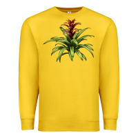 Lemon Bromeliads Premium Sweatshirt - LillyAllenDesigns