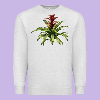 Bromeliads Premium Sweatshirt Designed By Lillyallendesigns