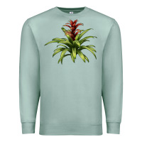 Seafoam Bromeliads Premium Sweatshirt - LillyAllenDesigns