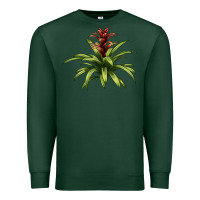 Sports Green Bromeliads Premium Sweatshirt - LillyAllenDesigns