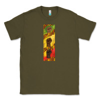 Army Green juneteenth pen wrap Classic Tee - BarkalooDesign