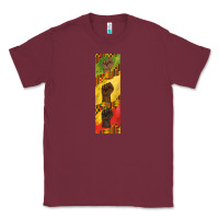 Burgundy juneteenth pen wrap Classic Tee - BarkalooDesign