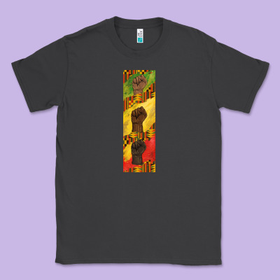 Juneteenth Pen Wrap Classic Tee Designed By Barkaloodesign