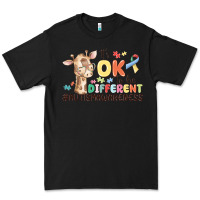Black its ok to be different Premium Tee - MaliasSmallBusiness