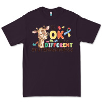 Plum its ok to be different Premium Tee - MaliasSmallBusiness