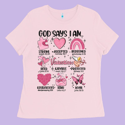 Funny Valentines Ladies Tee Designed By Maliassmallbusiness