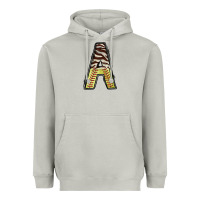 Moon Dust softball alphabet a Heavyweight Hoodie - CowhideDigitalArt