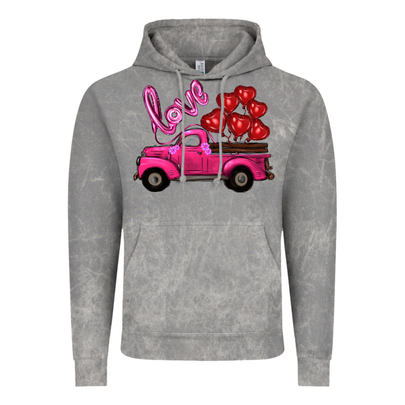 Valentine's Day Turck With Balloons Vintage Hoodie by RanaPortraitStore | Teevron