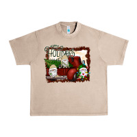 French Oak happy holidays gnomes Christmas Truck Urban Heavy Tee - Bettercallsaul