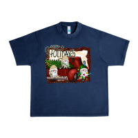 Navy happy holidays gnomes Christmas Truck Urban Heavy Tee - Bettercallsaul