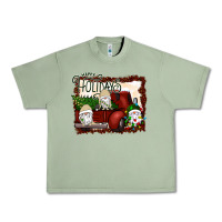 Oil Green happy holidays gnomes Christmas Truck Urban Heavy Tee - Bettercallsaul