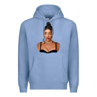 Black Woman Premium Hoodie | Teevron