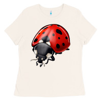 Bone ladybug Ladies Tee - Jasminsmagicworld