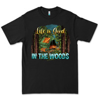 Black life is good in the woods Premium Tee - NancyCooperArtShop