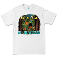 White life is good in the woods Premium Tee - NancyCooperArtShop