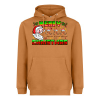 Meerkat Merry Christmas Heavyweight Hoodie - CowhideDigitalArt