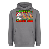 Storm Merry Christmas Heavyweight Hoodie - CowhideDigitalArt