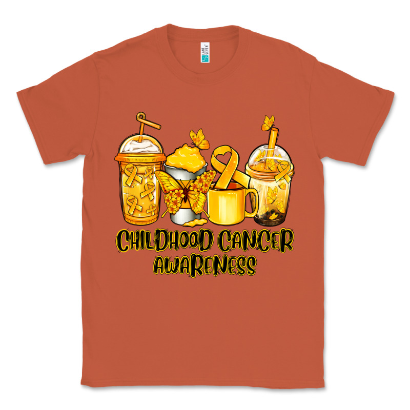 Childhood Cancer Awareness Coffee Classic Tee by Jasminsmagicworld | Teevron