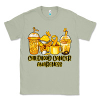 Matcha childhood cancer awareness coffee Classic Tee - Jasminsmagicworld