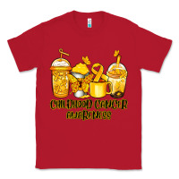 Red childhood cancer awareness coffee Classic Tee - Jasminsmagicworld