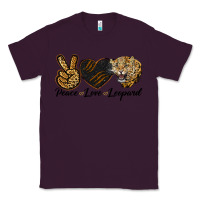Plum Peace Love Lion Head Classic Tee - LillyAllenDesigns