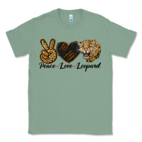 Sage Peace Love Lion Head Classic Tee - LillyAllenDesigns