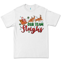 White our team sleigh Premium Tee - MaliasSmallBusiness