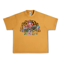 Fall Scene Pumpkin Watercolor Pig Wagon Serape Cheetah Urban Heavy Tee | Teevron