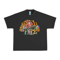 Pigment Black Fall Scene Pumpkin Watercolor Pig Wagon Serape Cheetah Urban Heavy Tee - Bettercallsaul