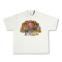 Pistachio Fall Scene Pumpkin Watercolor Pig Wagon Serape Cheetah Urban Heavy Tee - Bettercallsaul