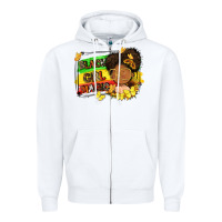 White black girl magic Zipper Hoodie - FaDigitalArtStudio