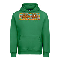 Emerald Thick Thighs Pumpkin Pies Urban Hoodie - Artiststas