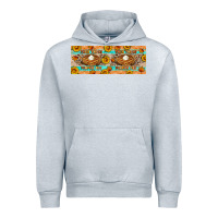Heather Grey Thick Thighs Pumpkin Pies Urban Hoodie - Artiststas