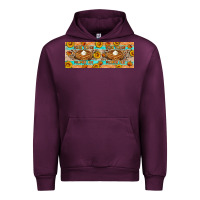 Mauve Wine Thick Thighs Pumpkin Pies Urban Hoodie - Artiststas