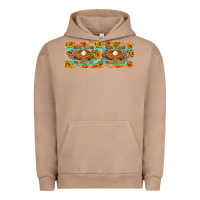 Pigment Burro Thick Thighs Pumpkin Pies Urban Hoodie - Artiststas