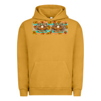 Pigment Peanut Butter Thick Thighs Pumpkin Pies Urban Hoodie - Artiststas