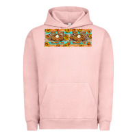 Pigment Salmon Thick Thighs Pumpkin Pies Urban Hoodie - Artiststas