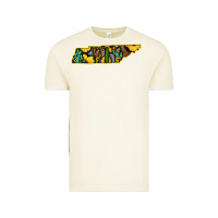 Vintage Arctic Western Tenessee Map Sunflower Pattern Vintage Tee - Bettercallsaul