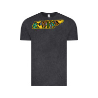 Vintage Black Western Tenessee Map Sunflower Pattern Vintage Tee - Bettercallsaul