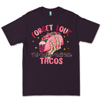 Plum forget love id rather fall into tacos Premium Tee - MaliasSmallBusiness