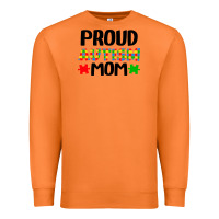 Carrot autism awareness puzzle theme Premium Sweatshirt - CowhideDigitalArt