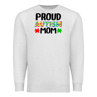 Oatmeal Heather autism awareness puzzle theme Premium Sweatshirt - CowhideDigitalArt